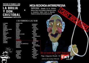 Representación de “La bruja y Don Cristóbal” en Streaming en Sabadell