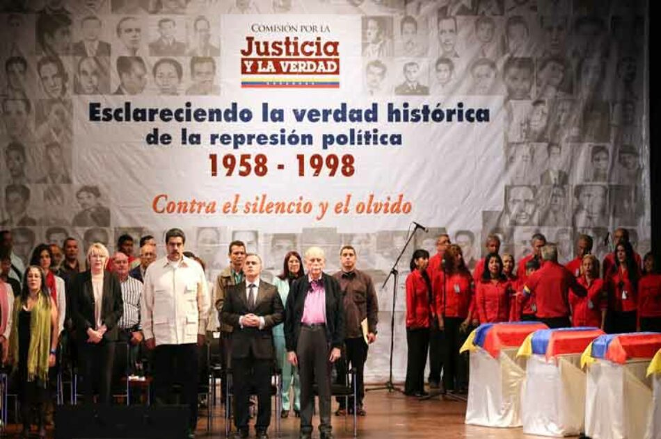 Represión en Venezuela provocó más de 10 mil víctimas de 1958 a 1998