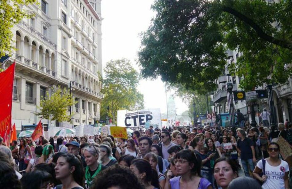 Argentina: Cientos de miles de mujeres pararon y marcharon contra el patriarcado y el gobierno de Macri