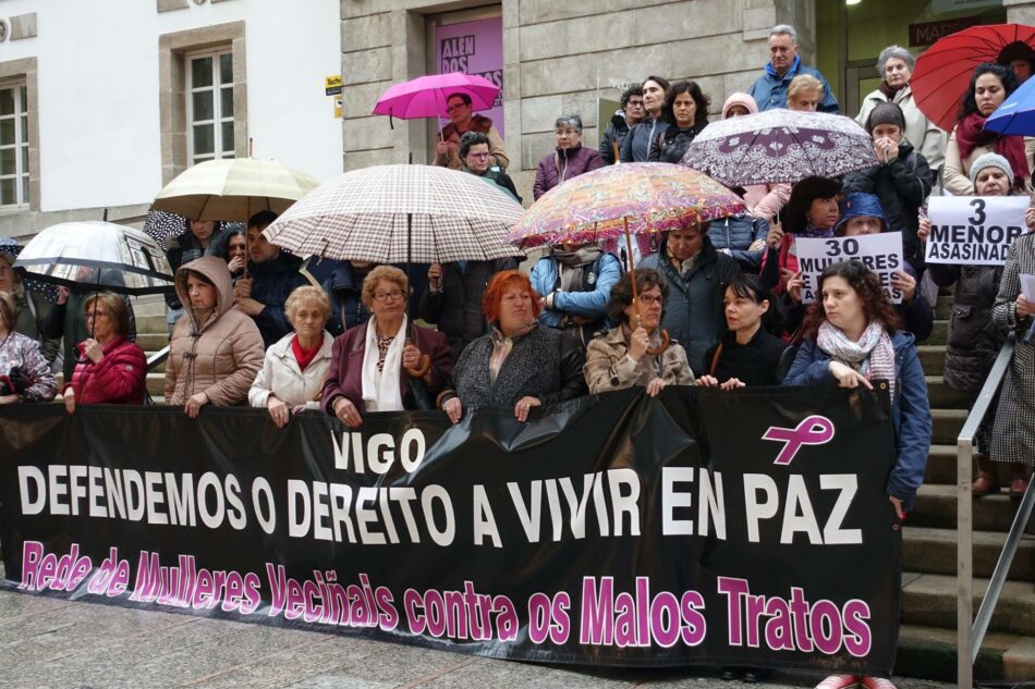 Concentración polo dereito das mulleres a vivir en paz