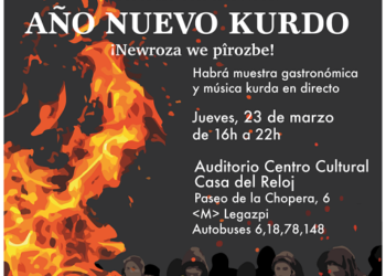 Invitación para el Newroz el jueves 23 de marzo ¡Ven a celebrar el año nuevo kurdo en Madrid!