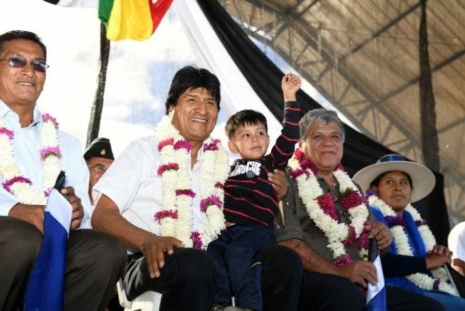 Evo Morales reitera llamado a defender unidad de Bolivia