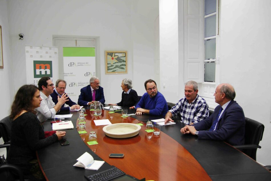 Encuentro de Salvemos Doñana con el Defensor del Pueblo andaluz