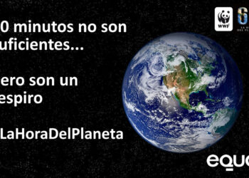 EQUO se suma a «La Hora del Planeta» este sábado