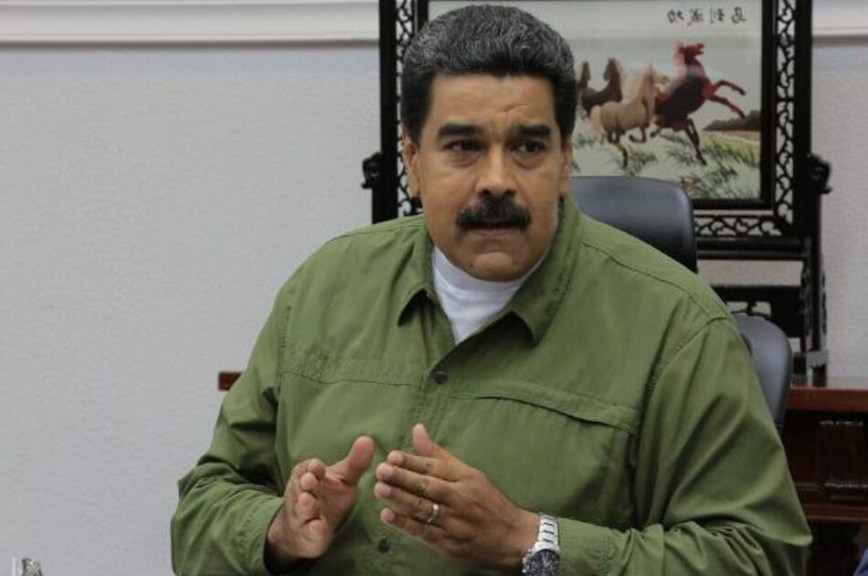 Maduro: “EEUU tiene activados a todos sus embajadores para que apoyen intervención sobre Venezuela”