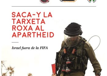 Ante posibles intentos de intimidación y para desacreditar la iniciativa Tarjeta Roja al Apartheid Israelí