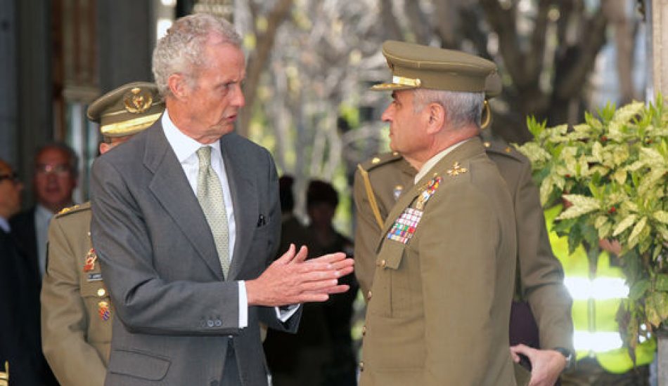 Unidos Podemos cuestiona la idoneidad del previsible nombramiento de Pedro Morenés como Embajador en Estados Unidos