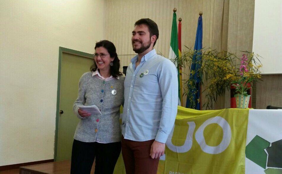 Carmen Molina y Francisco Sánchez, elegidos nuevos coportavoces de EQUO Andalucía