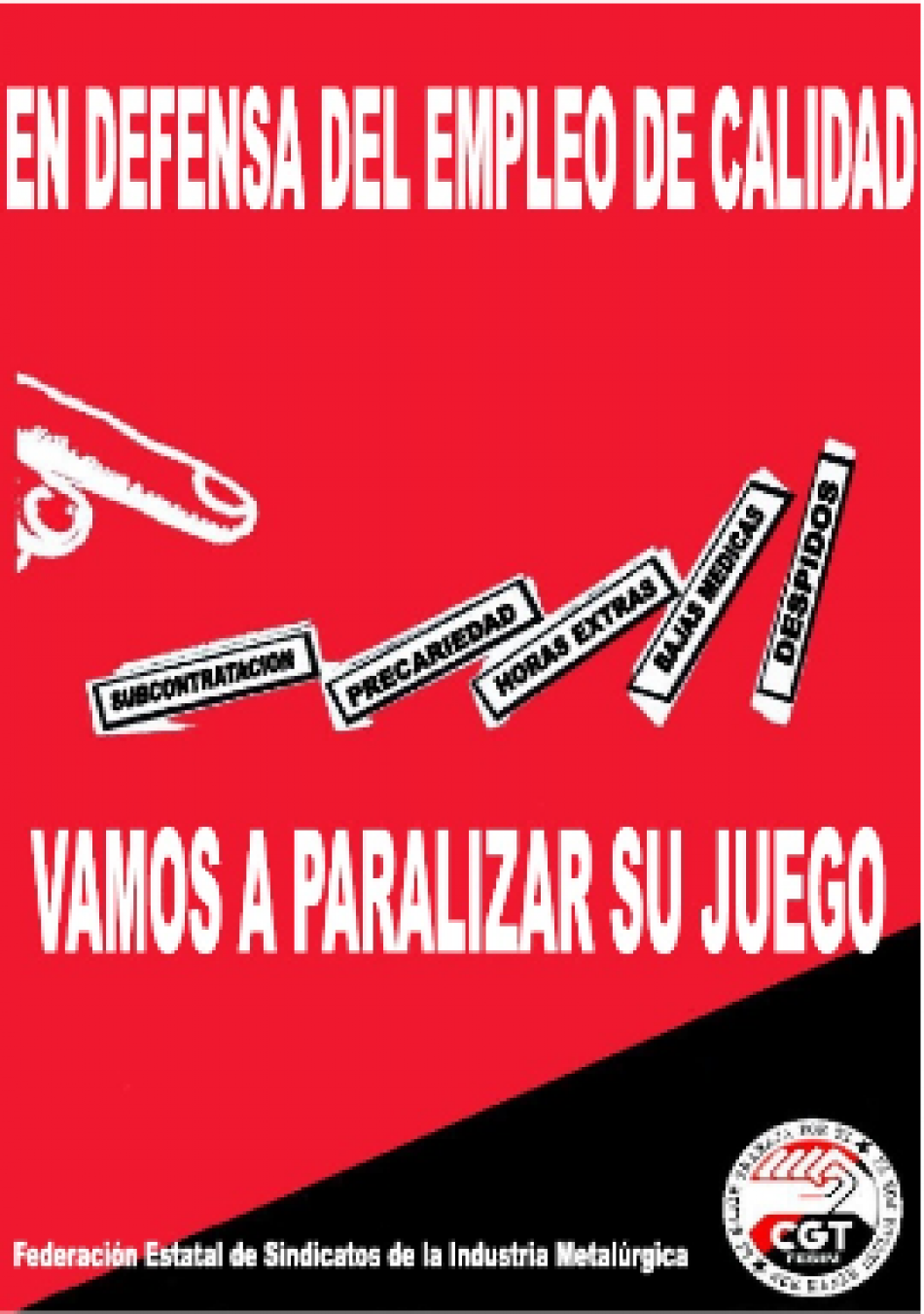 La CGT inicia una campaña en defensa del empleo de calidad en el Sector Aeronáutico