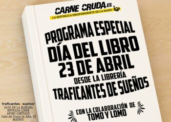 Carne Cruda: programa especial día del libro