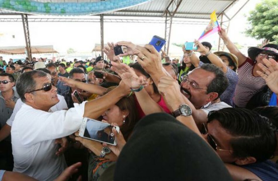 Oposición en Ecuador sigue “el mismo libreto” que la derecha en Venezuela: Presidente Correa