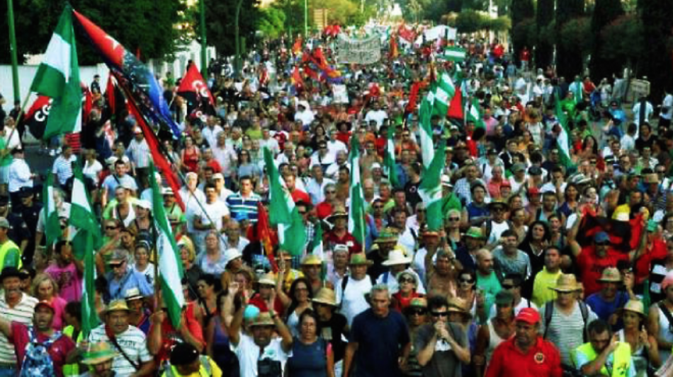 Los sindicatos de las marchas de la dignidad en Andalucía llaman a movilizarse el 1º de mayo