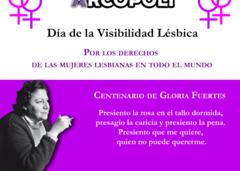 Arcópoli celebra el día de la Visibilidad Lésbica reivindicando como referente a Gloria Fuertes