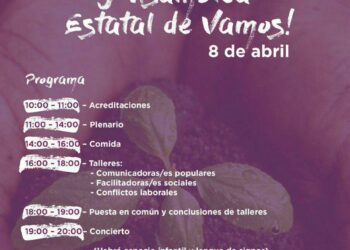 Vamos! celebra este sábado su tercera Asamblea Estatal