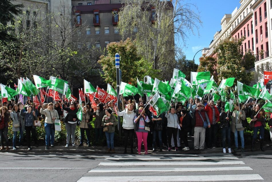 500 trabajadores de la sanidad privada madrileña dicen “basta” y piden negociar un Convenio Colectivo justo