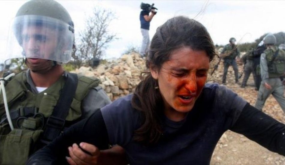 Mujer palestina queda ciega por impacto de bala israelí