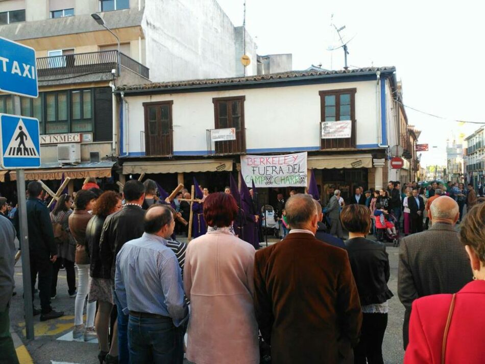 Salamanca Antinuclear sale a la calle para explicar el peligro de Berkeley