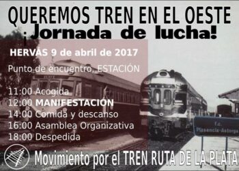 Por el Tren del Oeste en la Vía de la Plata