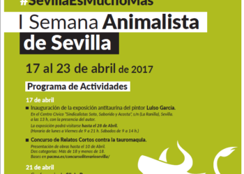 PACMA convoca una gran manifestación antitaurina en Sevilla