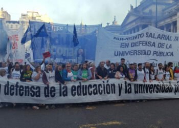 Argentina. Marcha Federal universitaria: una multitud se movilizó por la educación pública