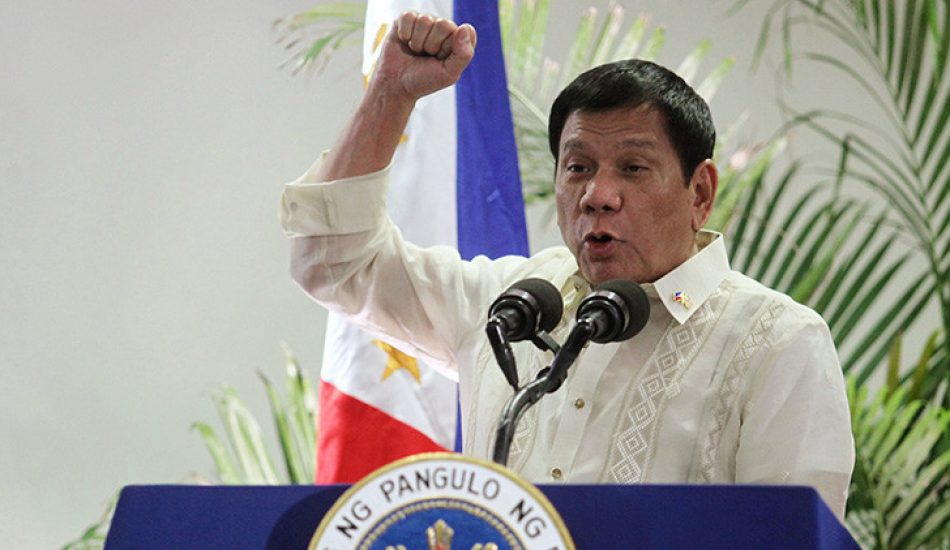 Presidente de Filipinas, Duterte: «Los más fuertes del mundo pueden hacer lo que quieran»