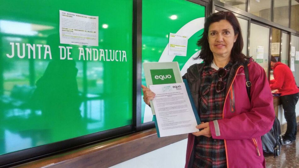 EQUO registra una veintena de aportaciones de cara a la modificación de la Ley de Ordenación Urbanística de Andalucía