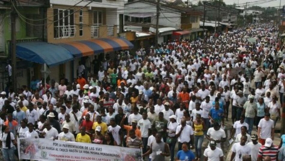 En Chocó, Colombia, van a paro cívico por abandono estatal