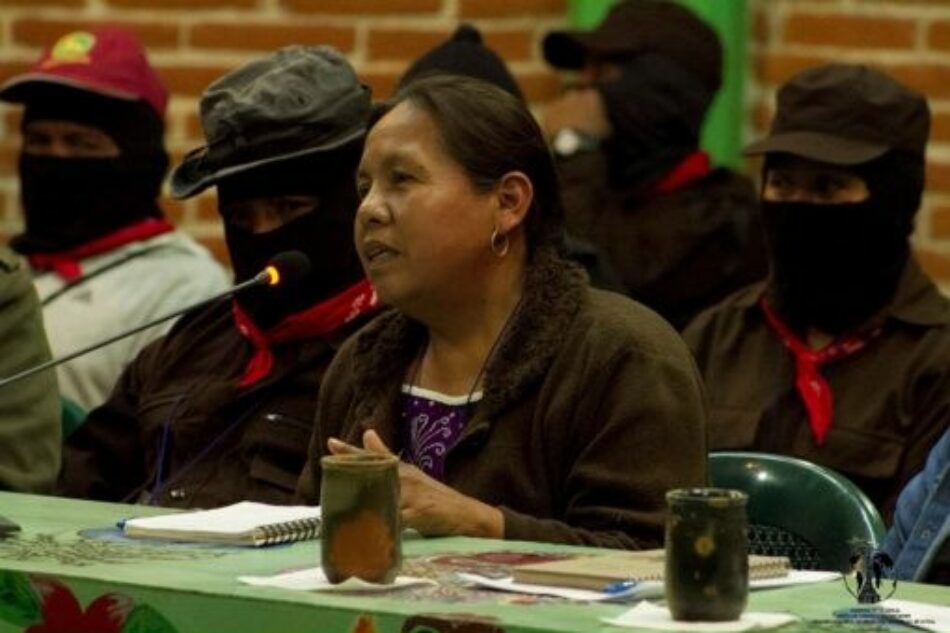 Con apoyo zapatista, eligen a candidata del Congreso Nacional Indígena para 2018 en México