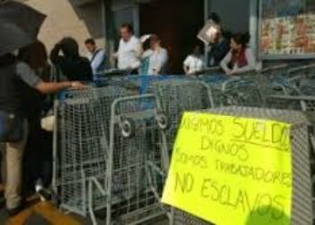 México. Rebelión de los trabajadores de Walmart