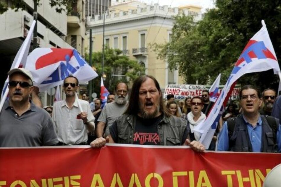 Primera huelga general del año en Grecia contra nuevos recortes