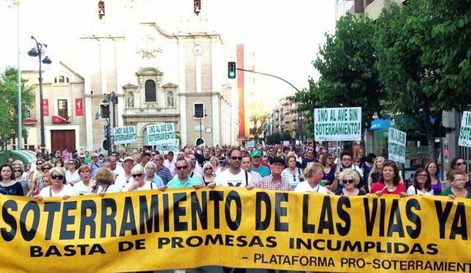 Cambiemos Murcia califica de falta de respeto a la ciudadanía la reunión convocada por ADIF y el Ayuntamiento