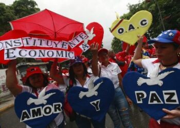 Pueblo revolucionario de Venezuela realiza hoy marcha por la paz