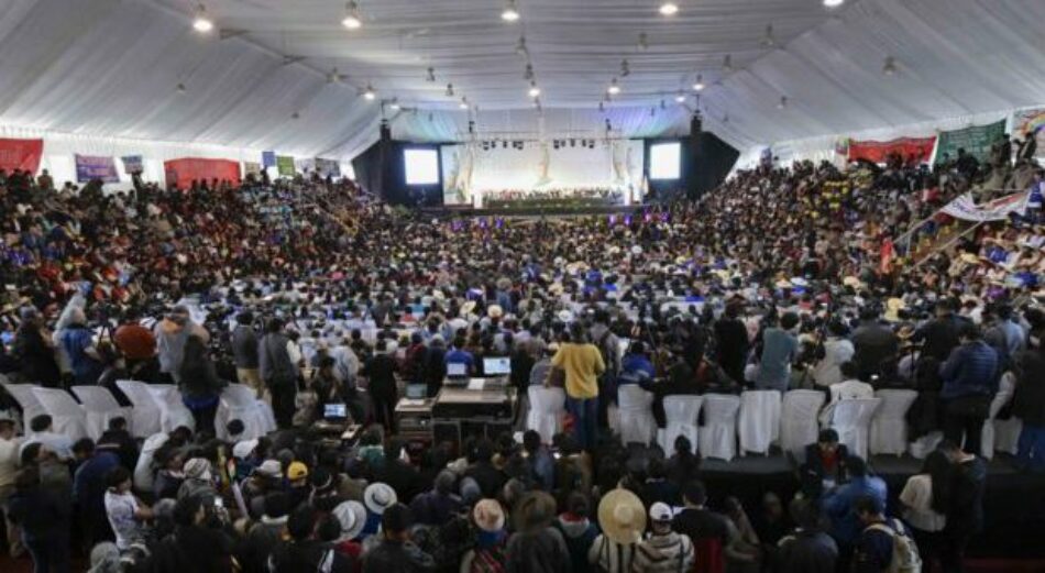 Bolivia. Declaración de la Conferencia Mundial de Pueblos por un Mundo sin Muros hacia la Ciudadanía Universal