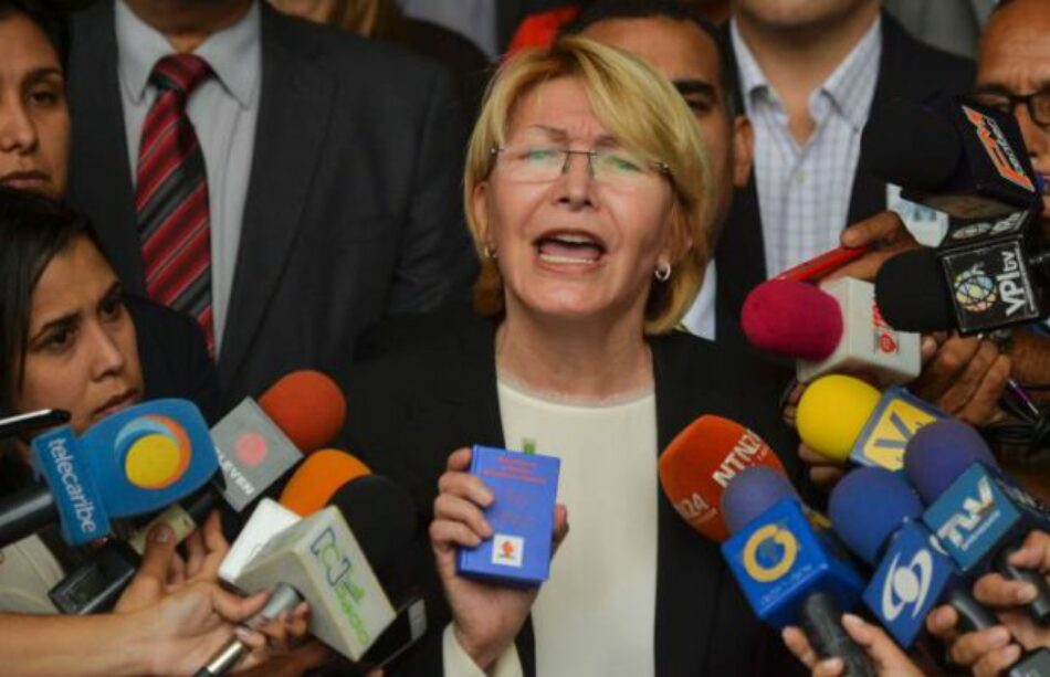 Venezuela: Haciéndole el juego a la oposición la Fiscal Ortega pide anular el proceso constituyente