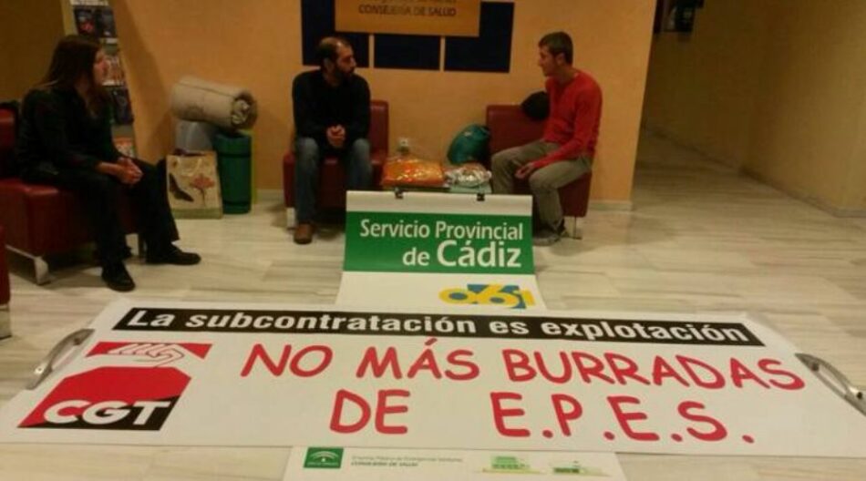 CGT lleva ante la Fiscalia la contratacion de medios aereos de la EPES 061 en Andalucia