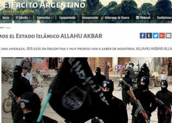 Argentina. Hackearon la web del Ejército Argentino y difundieron supuestas amenazas de ISIS