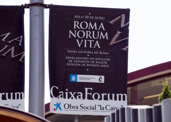 Críticas a la colaboración municipal con la exposición de La Caixa «Romanorum Vita» en A Coruña