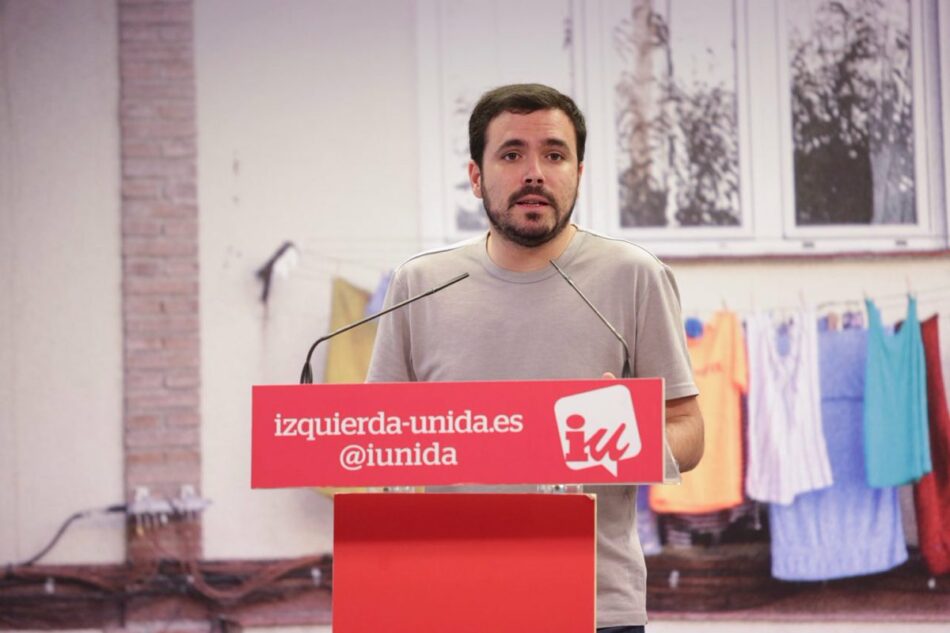 Garzón apuesta por mejorar la «conexión entre clases populares y políticas de izquierdas»