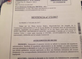 Una Juez tumba el intento del PSOE, PP e IUCM de no investigar las responsabilidades políticas de la trama púnica en Parla