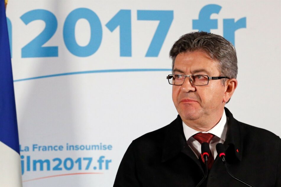 Partido de Mélenchon busca votos denunciando la reforma laboral