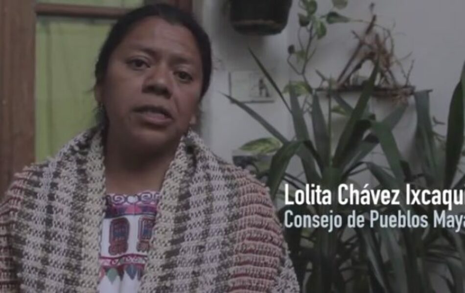 Guatemala: Atacan a balazos vehiculo donde viajaban la conocida lideresa indígena Lolita Chávez y otros dirigentes populares