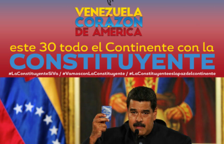 Alba Movimientos: Venezuela Corazón de Nuestra América, La Constituyente late en nuestros pueblos