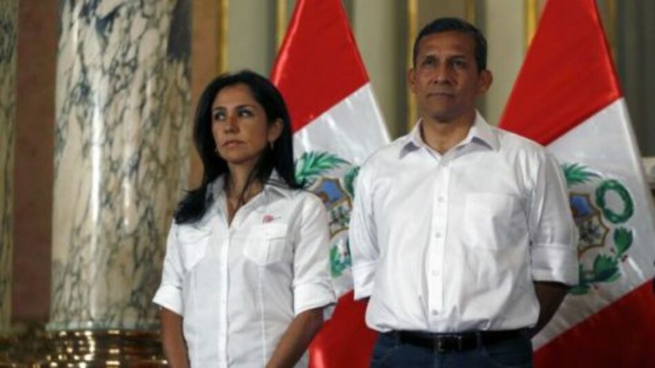 Fiscalía de Perú pide cárcel preventiva para Humala y su esposa