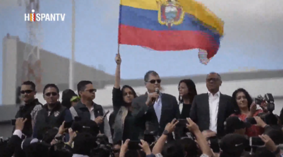 Correa advierte del diálogo de Alianza País con la oposición
