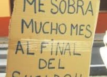 Chile. No queda otra salida que endeudarse para quienes ganan el salario mínimo