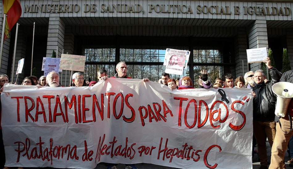Sanse se solidariza con la lucha de los afectados por la Hepatitis C
