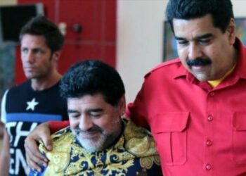 Maradona se ofrece como ‘soldado’ de Maduro contra imperialismo