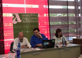 La Asamblea Nacional Andaluza pide a los andaluces residentes en Catalunya a que se impliquen en el 1 de octubre