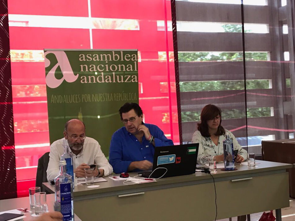 La Asamblea Nacional Andaluza pide a los andaluces residentes en Catalunya a que se impliquen en el 1 de octubre