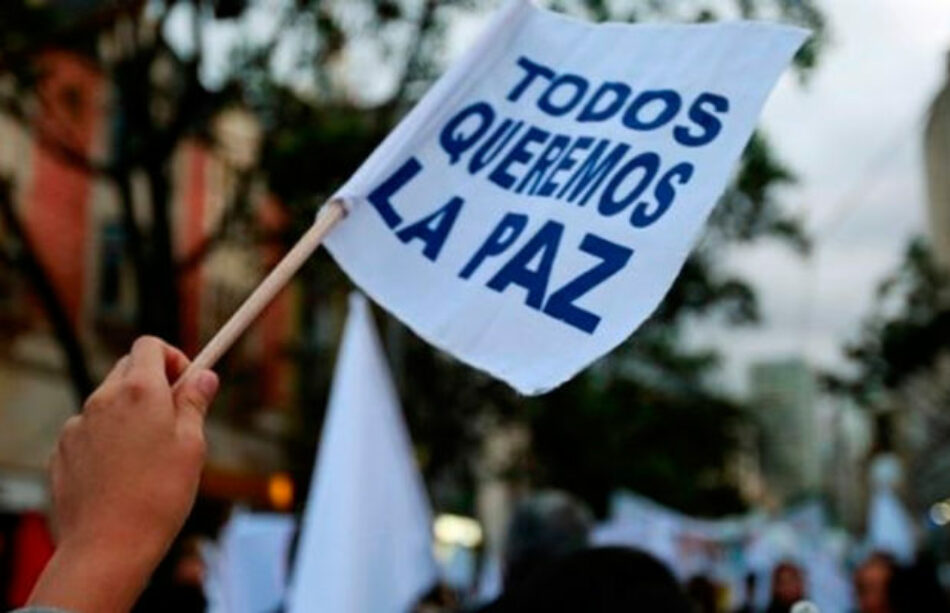 Colombia / Marcha Patriótica: “Si no se protege la vida, puede fracasar la paz”